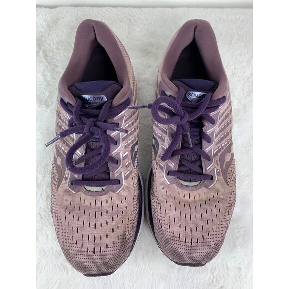 Saucony Ride 13 Women's Size 10.5 Purple Running Sneakers S10579-20 - Picture 7 of 8